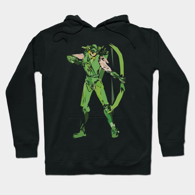 Green Arrow Hoodie by Newtegan